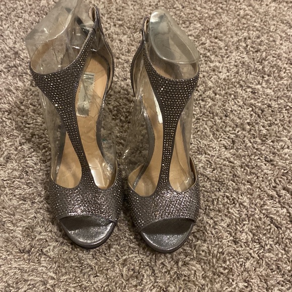 High heel shoes with rhinestone size 7.5 Brand new - Picture 5 of 6